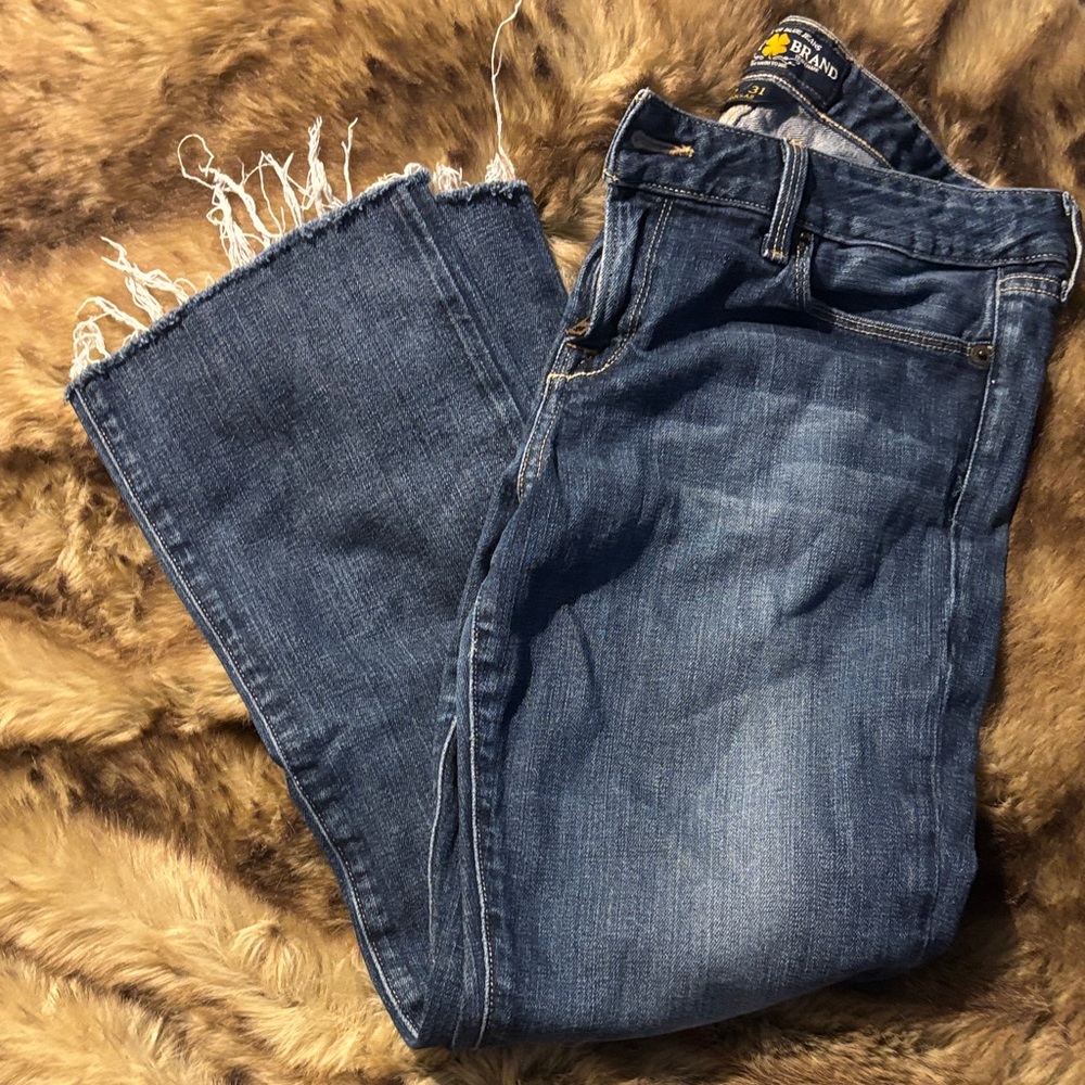 Lucky Brand Dark Blue Cropped Jeans